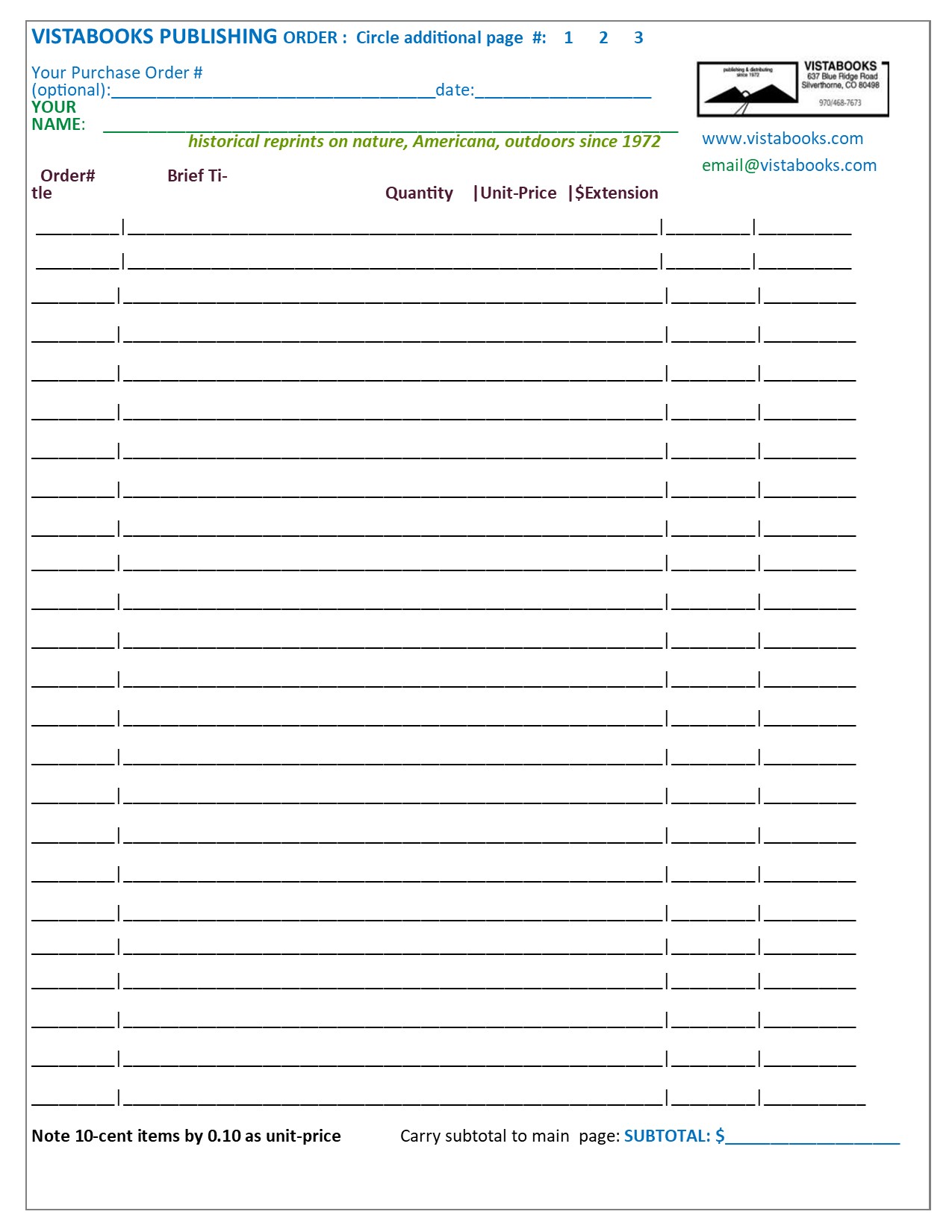 VistaBooks Order Form xtrpgjpg